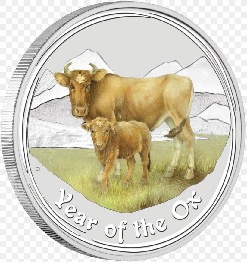 Perth Mint Bullion Ox Silver Coin, PNG, 1000x1060px, Perth Mint, Australia, Australian Lunar, Bull, Bullion Download Free