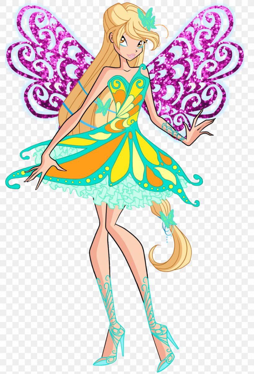 Bloom Daphne Blake Butterflix Tecna, PNG, 900x1326px, Bloom, Animal Figure, Art, Butterflix, Butterfly Download Free