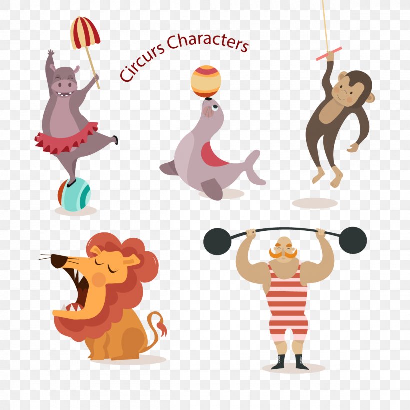 Circus Euclidean Vector Character, PNG, 1200x1200px, Circus, Art, At The Circus, Carnival, Cartoon Download Free