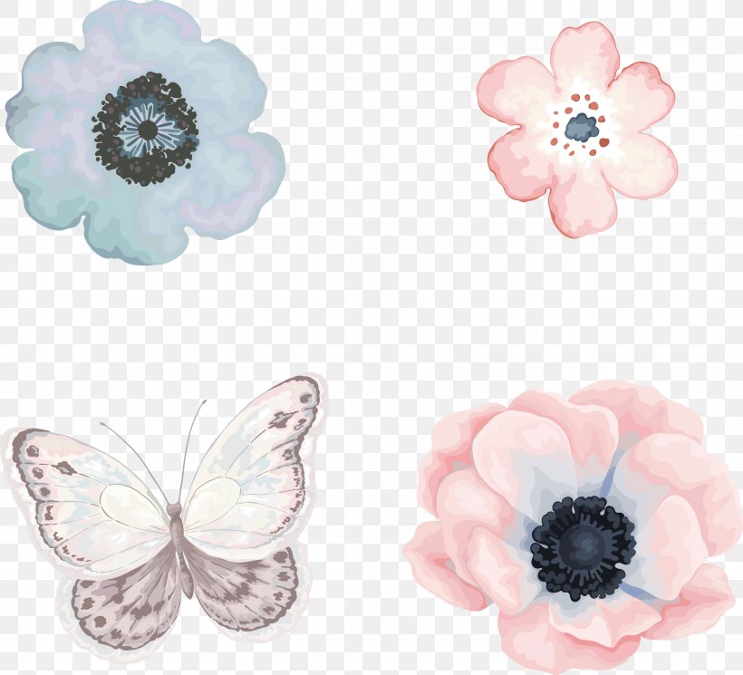 Painting Flowers Watercolor Painting, PNG, 3209x2918px, Painting Flowers, Drawing, Flower, Jewellery, Motif Download Free