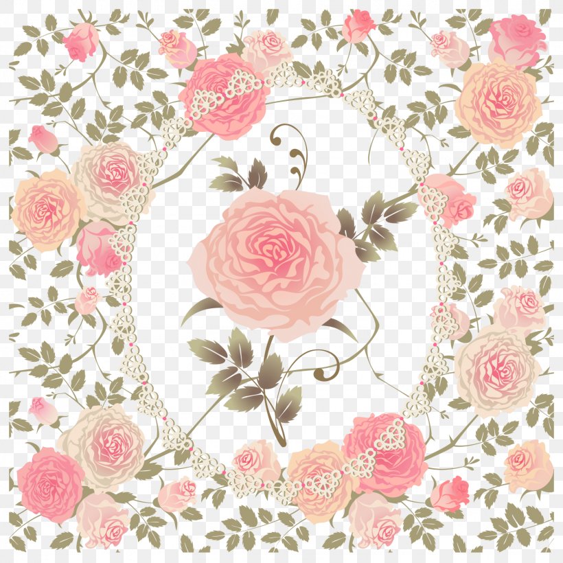 Hand Painted Flower Shading Vector, PNG, 1550x1550px, Rose, Curtain, Douchegordijn, Flora, Floral Design Download Free