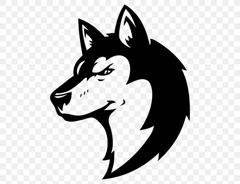 Oliver Wendell Holmes High School Siberian Husky University Of Connecticut Nashua-Plainfield High School National Secondary School, PNG, 630x630px, Oliver Wendell Holmes High School, Artwork, Black, Black And White, Carnivoran Download Free
