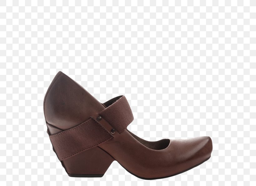 Slip-on Shoe Leather Wedge Tuscany, PNG, 600x596px, Slipon Shoe, Basic Pump, Brown, Female, Footwear Download Free