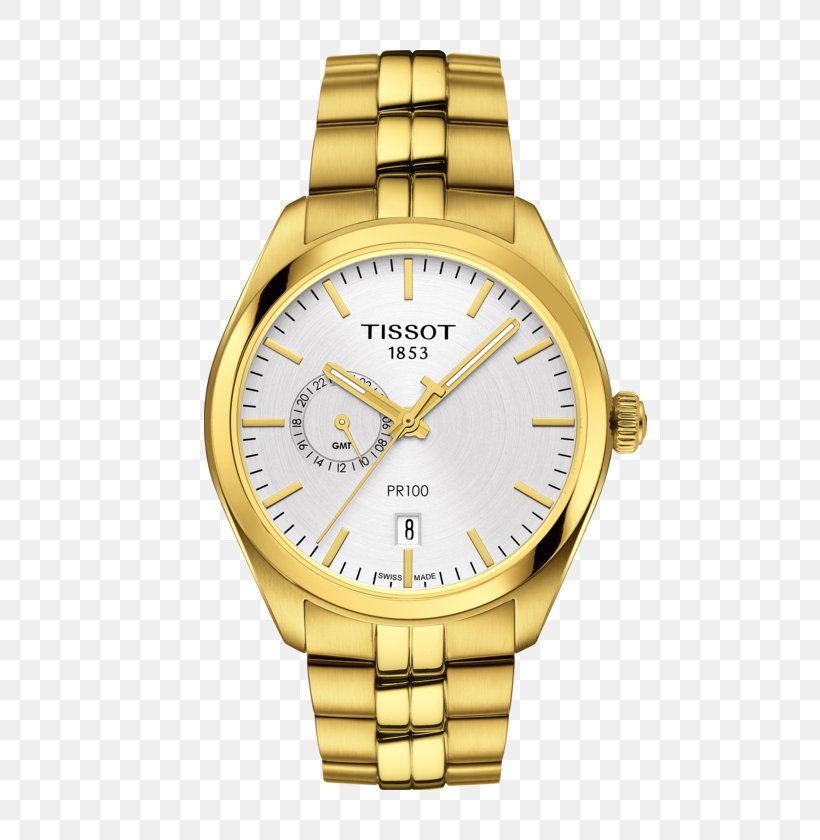 Watch Gold Tissot Jewellery Citizen Holdings, PNG, 555x840px, Watch, Bracelet, Chronograph, Citizen Holdings, Colored Gold Download Free