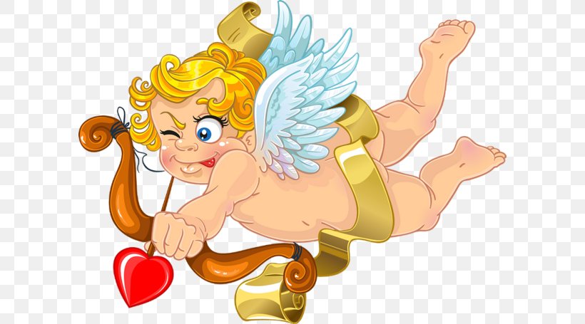 Clip Art Cupid Image Drawing Vector Graphics, PNG, 600x455px, Watercolor, Cartoon, Flower, Frame, Heart Download Free