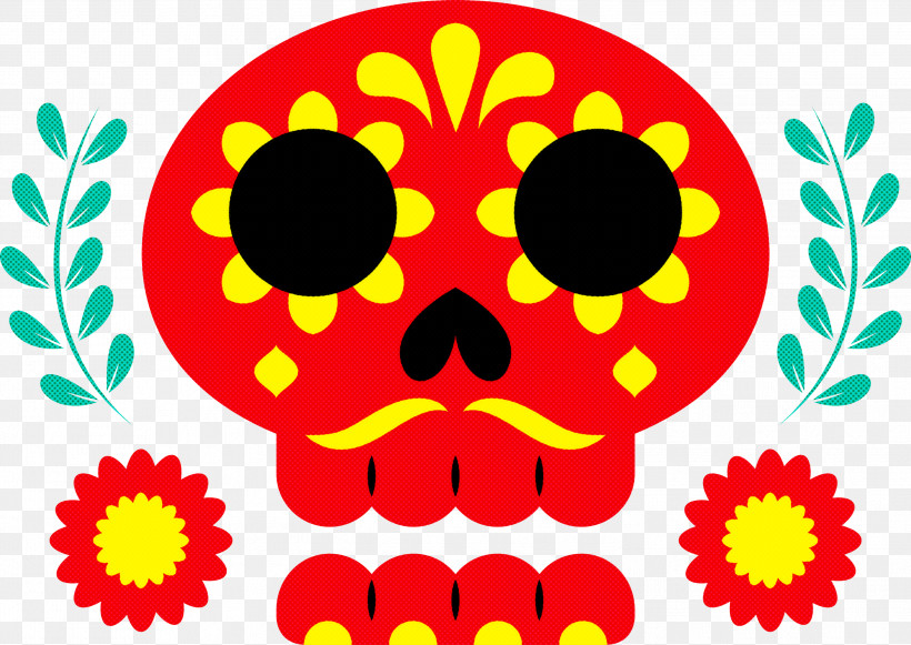 Day Of The Dead Día De Muertos, PNG, 2999x2127px, 2d Computer Graphics, 3d Computer Graphics, Day Of The Dead, Computer, Computer Graphics Download Free