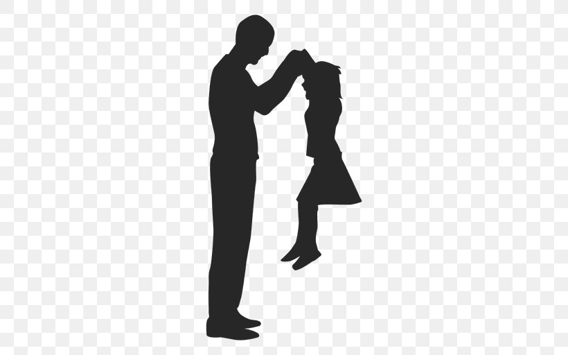 Father-daughter Dance Father-daughter Dance Child, PNG, 512x512px, Father, Arm, Black And White, Child, Daughter Download Free
