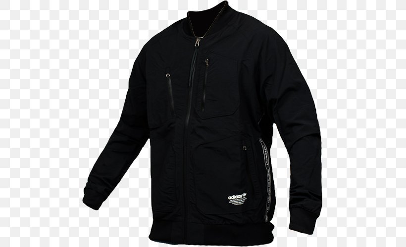 Jacket Adidas Originals Top Windbreaker, PNG, 500x500px, Jacket, Adidas, Adidas Originals, Black, Clothing Download Free
