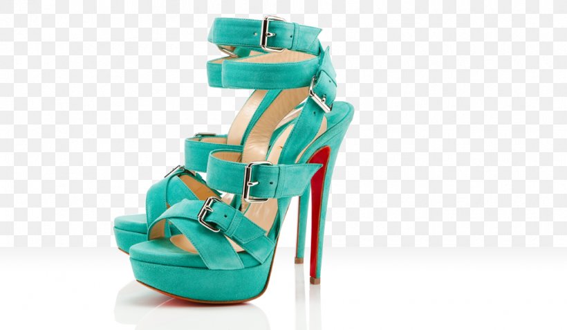 Slipper Sandal High-heeled Shoe Fashion, PNG, 990x576px, Slipper, Aqua, Christian Louboutin, Court Shoe, Electric Blue Download Free