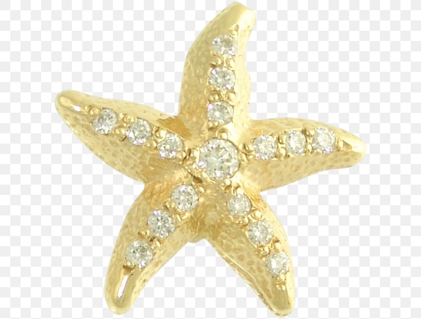 Starfish Gold Earring Jewellery Charms & Pendants, PNG, 622x622px, Starfish, Body Jewellery, Body Jewelry, Brooch, Carat Download Free