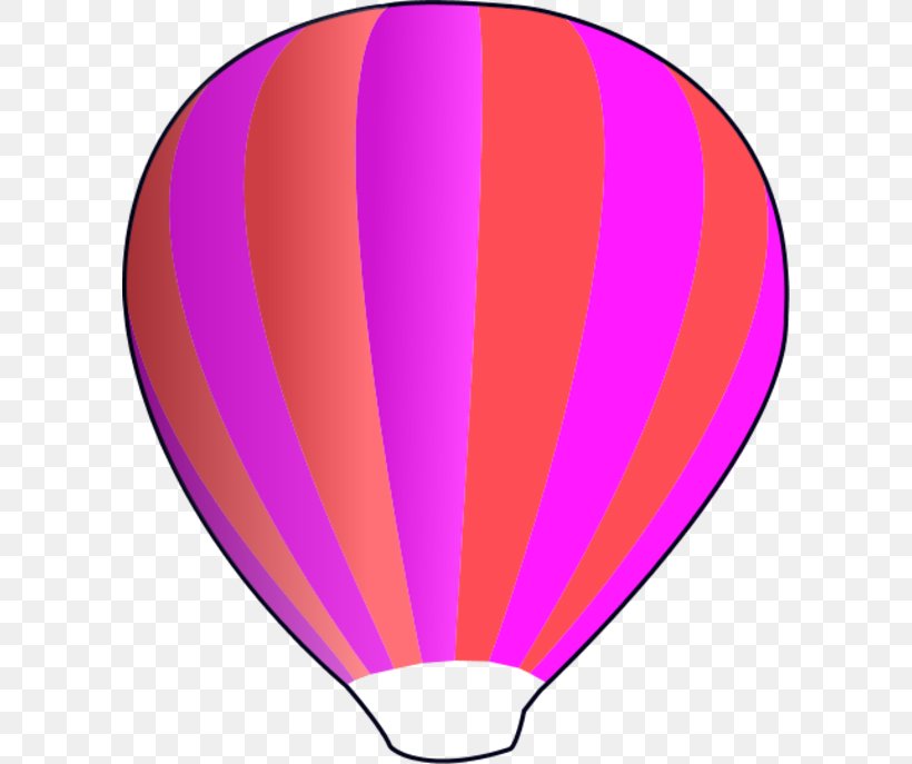Hot Air Balloon Line Pink M, PNG, 600x687px, Hot Air Balloon, Balloon, Hot Air Ballooning, Magenta, Pink Download Free