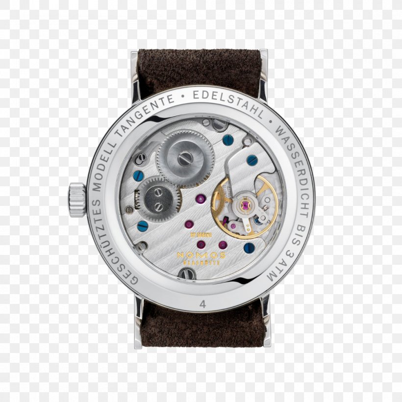 Nomos Glashütte Bauhaus Watch Clock, PNG, 1000x1000px, Bauhaus, Automatic Watch, Brand, Clock, Movement Download Free