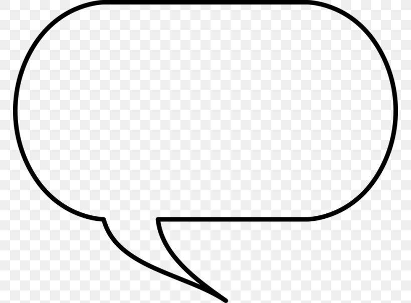 Speech Balloon Clip Art, PNG, 768x605px, Speech Balloon, Area, Black, Black And White, Cartoon Download Free