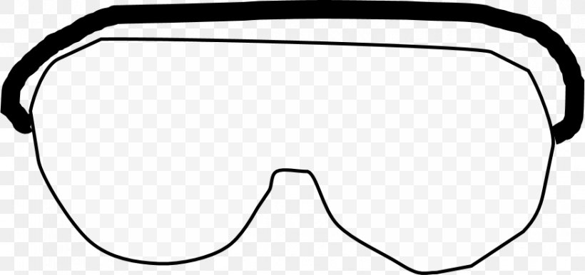 Sunglasses Goggles Clip Art, PNG, 875x412px, Glasses, Area, Black, Black And White, Eyewear Download Free
