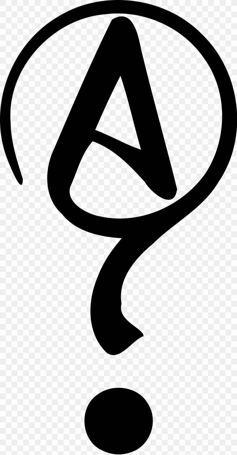 Agnosticism Symbol Religion Agnostic Atheism, PNG, 2000x3839px, Agnosticism, Agnostic Atheism, Area, Artwork, Atheism Download Free