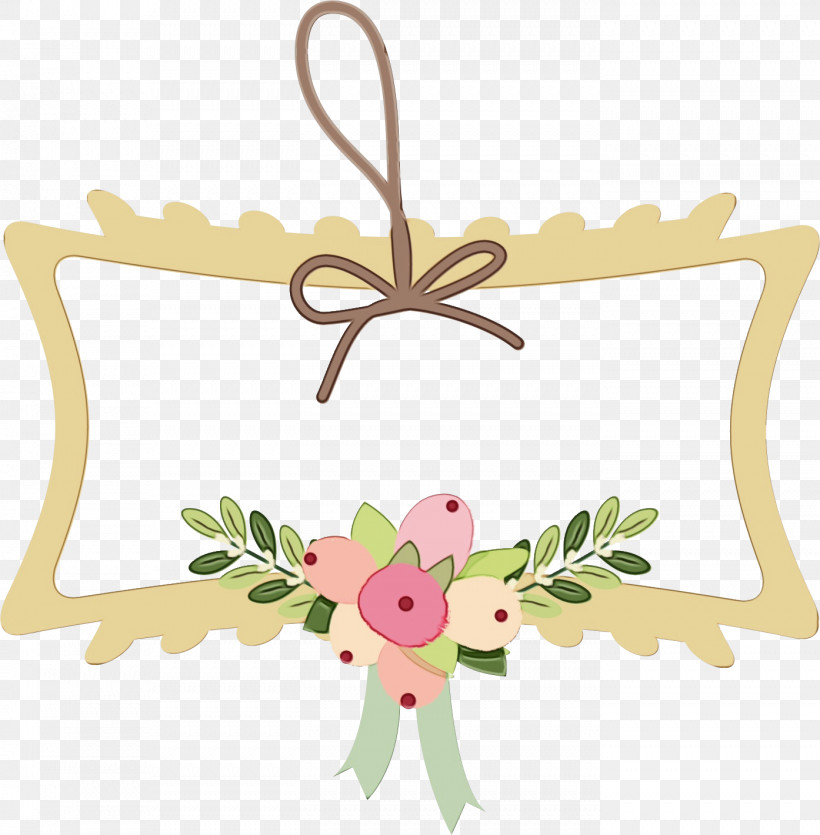 Holly, PNG, 1394x1420px, Flower Rectangle Frame, Floral Rectangle Frame, Holiday Ornament, Holly, Ornament Download Free
