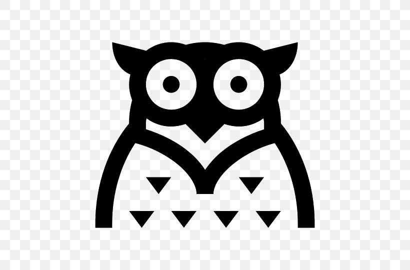 Owl Download, PNG, 540x540px, Owl, Beak, Bird, Bird Of Prey, Black And White Download Free