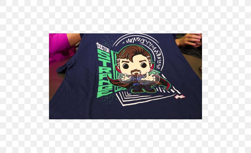 T-shirt Doctor Strange Collector Funko Hulk, PNG, 500x500px, Tshirt, Antman, Avengers Age Of Ultron, Brand, Captain America The Winter Soldier Download Free