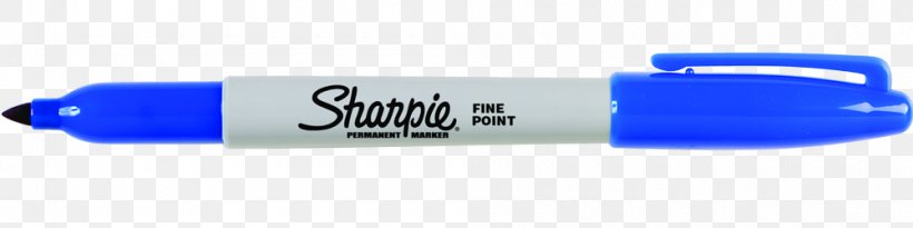 Paper Mate Sharpie Permanent Marker Marker Pen, PNG, 1000x250px, Sharpie, Ballpoint Pen, Blue, Color, Hardware Download Free