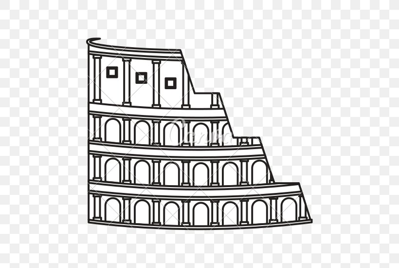 Colosseum Roman Forum Drawing, PNG, 550x550px, Colosseum, Ancient Roman Architecture, Architecture, Area, Black And White Download Free