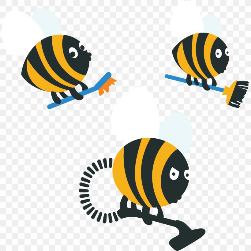 Honey Bee Clip Art Cleaning Bees, LLC, PNG, 960x960px, Honey Bee, Animal Figure, Bee, Bumblebee, Butterflyfish Download Free