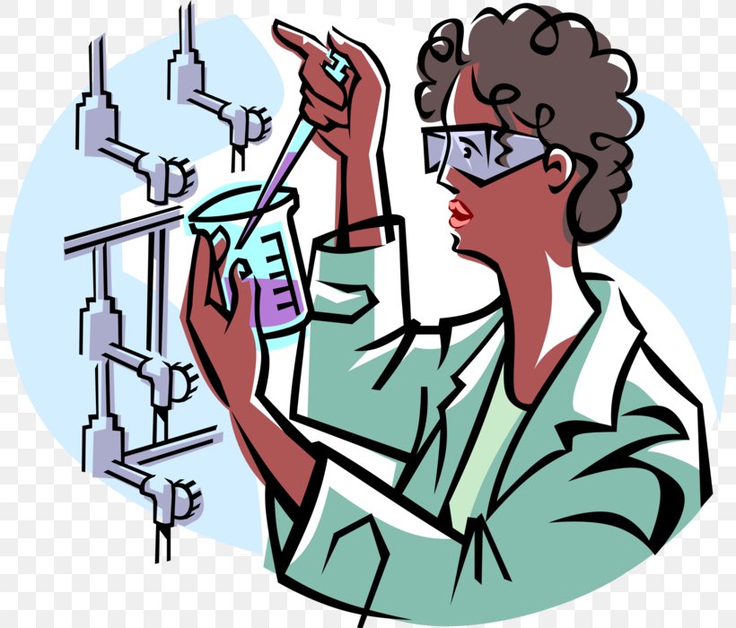 Scientist Experiment Attitude Laboratory Research, PNG, 810x700px, Watercolor, Cartoon, Flower, Frame, Heart Download Free