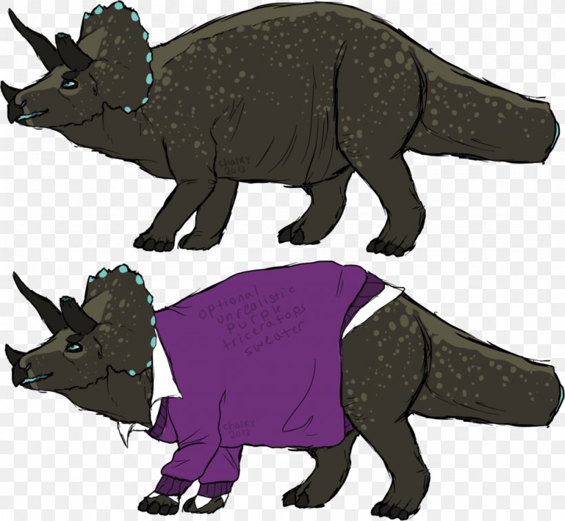 Triceratops Cattle Mammal Fauna Cartoon, PNG, 1024x946px, Triceratops, Animal, Animal Figure, Carnivoran, Carnivores Download Free