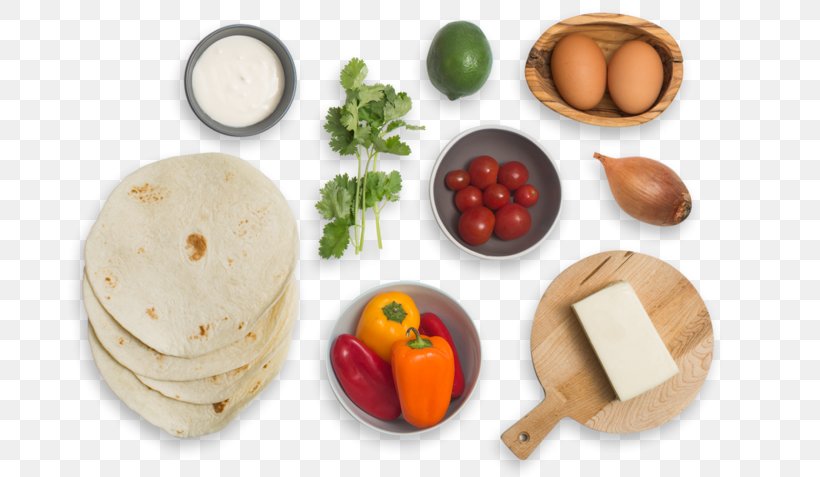 Vegetarian Cuisine Salsa Fried Egg Quesadilla Mexican Cuisine, PNG, 700x477px, Vegetarian Cuisine, Black Pepper, Cherry Tomato, Chili Pepper, Crema Download Free