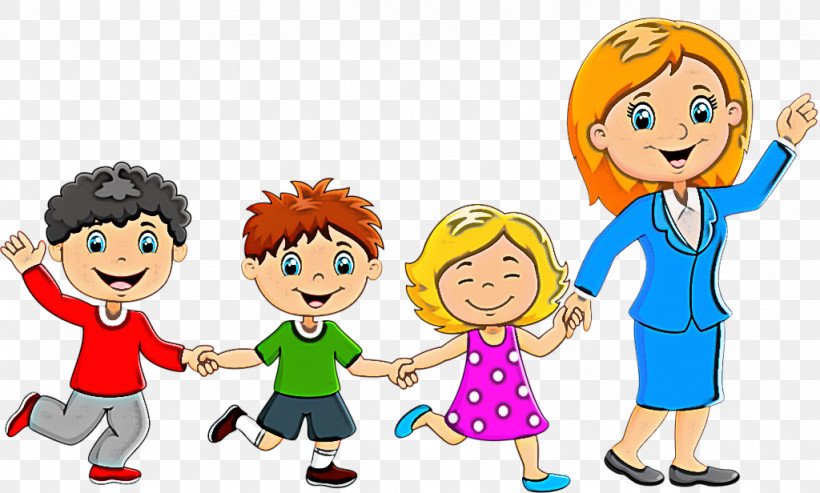 Cartoon People Social Group Playing With Kids Sharing, PNG, 1024x616px, Cartoon, Celebrating, Child, Friendship, People Download Free