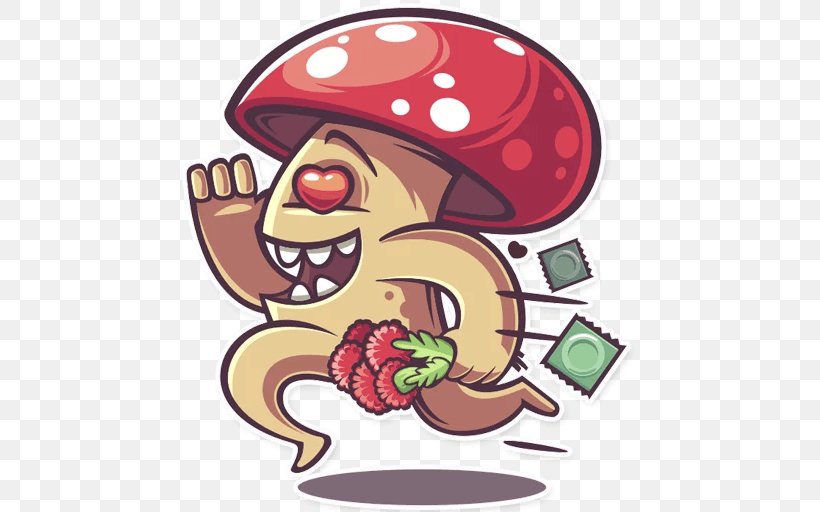 Telegram Psi Sticker Clip Art, PNG, 512x512px, Telegram, Amanita, Art, Artwork, Avatar Download Free