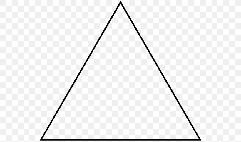Equilateral Triangle Shape Polygon Sierpinski Triangle, PNG, 556x484px, Triangle, Acute And Obtuse Triangles, Area, Black, Black And White Download Free