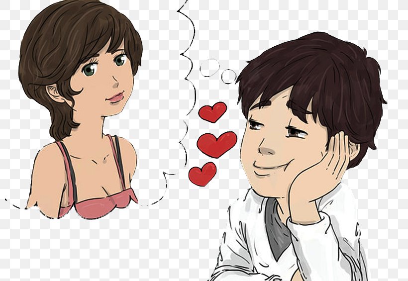Homo Sapiens Girlfriend Kiss Thumb, PNG, 800x565px, Watercolor, Cartoon, Flower, Frame, Heart Download Free