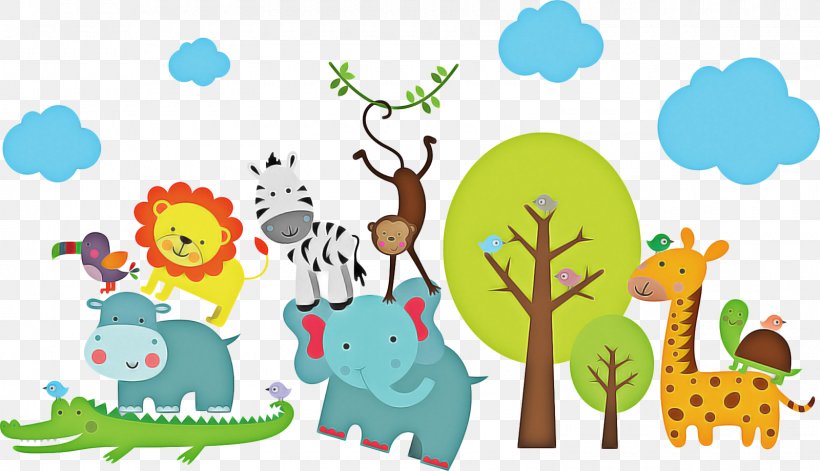 Jungle Tree, PNG, 1600x920px, Safari, Adaptation, Animal Figure, Branch, Cartoon Download Free