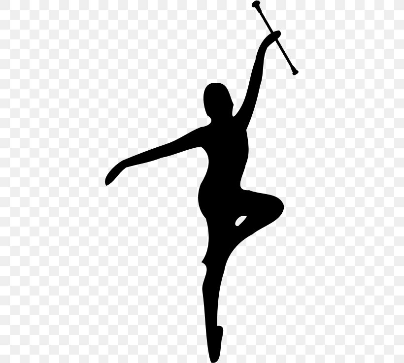 Majorette Baton Twirling Silhouette Dance Color Guard, PNG, 393x737px, Majorette, Ballet Dancer, Baton Twirling, Black And White, Color Guard Download Free