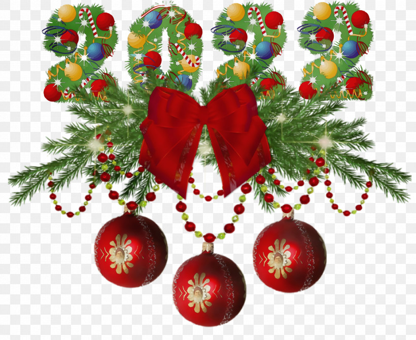 Christmas Day, PNG, 3000x2454px, Watercolor, Bauble, Christmas Day, Christmas Decoration, Christmas Tree Download Free