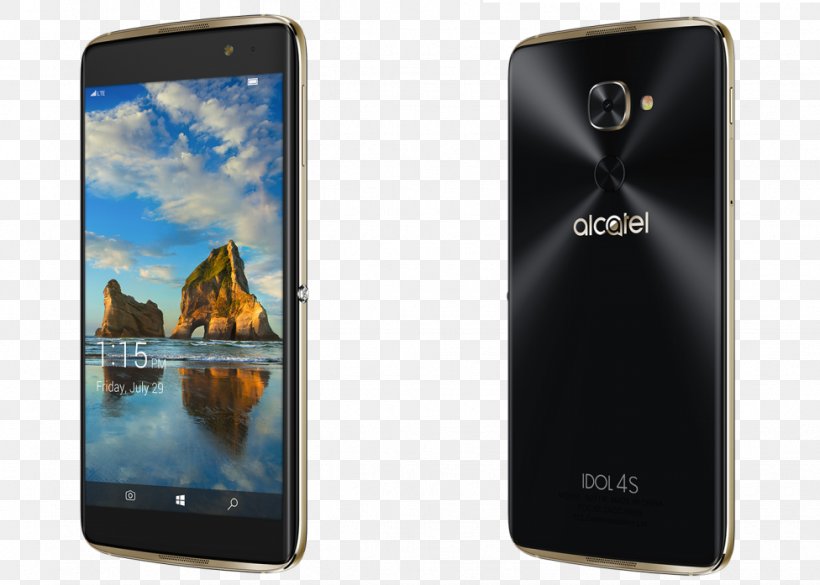 Alcatel Idol 4 IPhone 4S Alcatel Mobile Windows 10, PNG, 976x697px, Alcatel Idol 4, Alcatel Idol 4s, Alcatel Mobile, Cellular Network, Communication Device Download Free