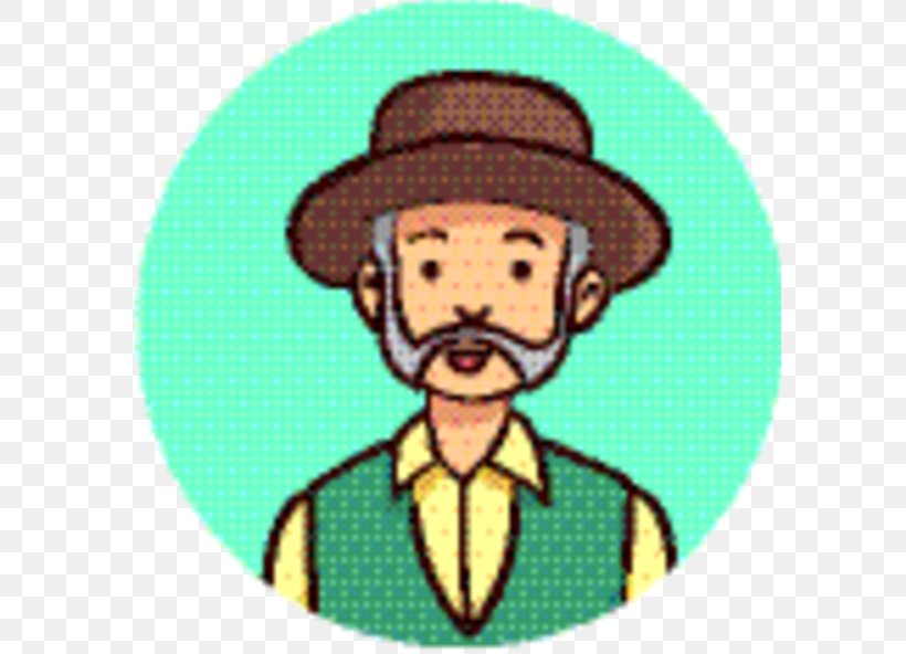 Background Green, PNG, 594x592px, Hat, Art, Behavior, Cartoon, Facial Hair Download Free