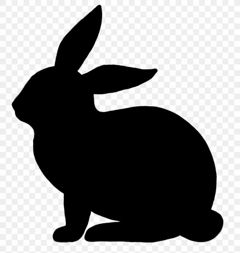 Easter Bunny Rabbit Illustration Vector Graphics Image, PNG, 869x917px, Easter Bunny, Blackandwhite, Diagram, Domestic Rabbit, Drawing Download Free