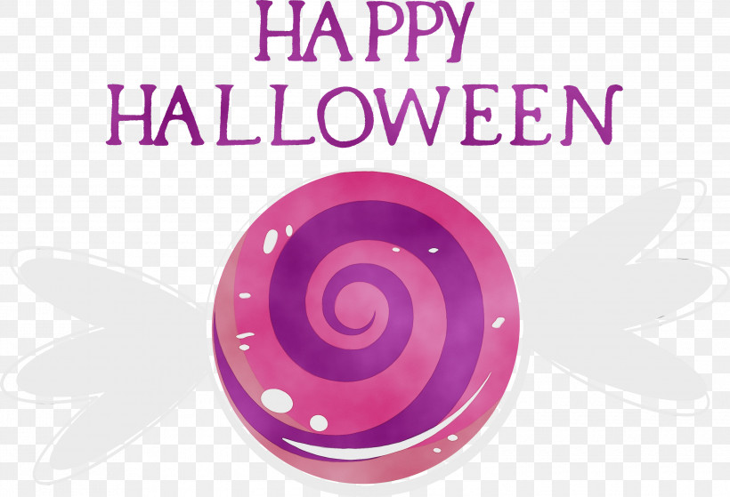Logo Circle Font Pink M Meter, PNG, 3000x2047px, Happy Halloween, Analytic Trigonometry And Conic Sections, Circle, Logo, Mathematics Download Free