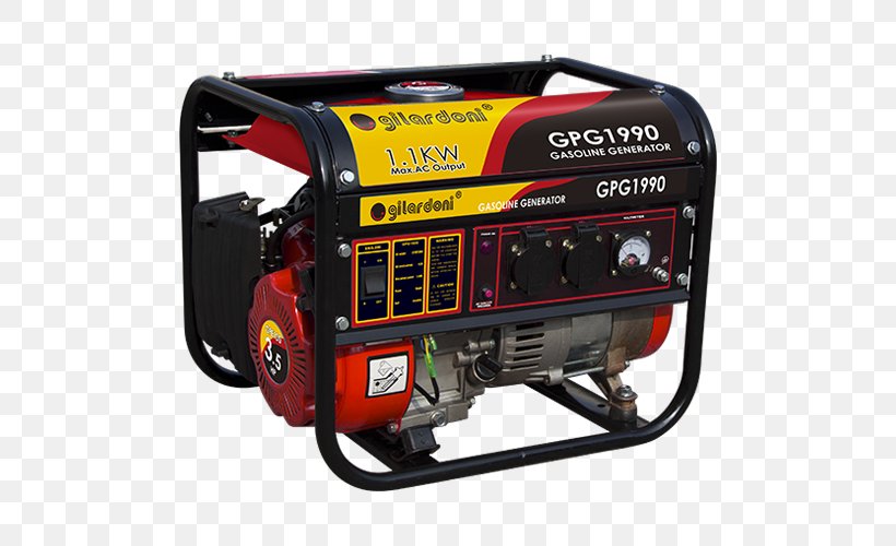 Electric Generator Gasoline After-sales Hardware Pumps Power, PNG, 500x500px, Electric Generator, Aftersales, Brand, Capacitor Discharge Ignition, Engine Download Free