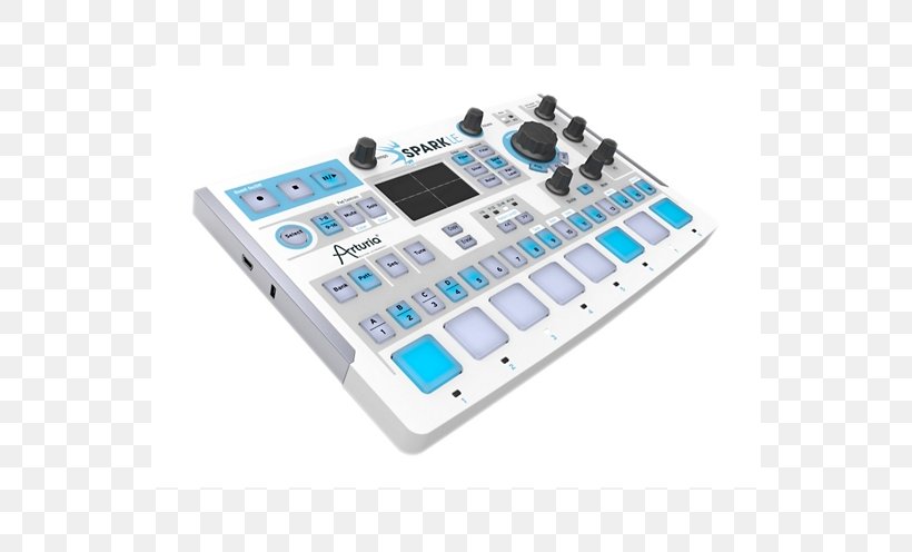 Arturia Spark LE Hybrid Drum Machine Sound Synthesizers Arturia KeyLab 25, PNG, 548x496px, Watercolor, Cartoon, Flower, Frame, Heart Download Free