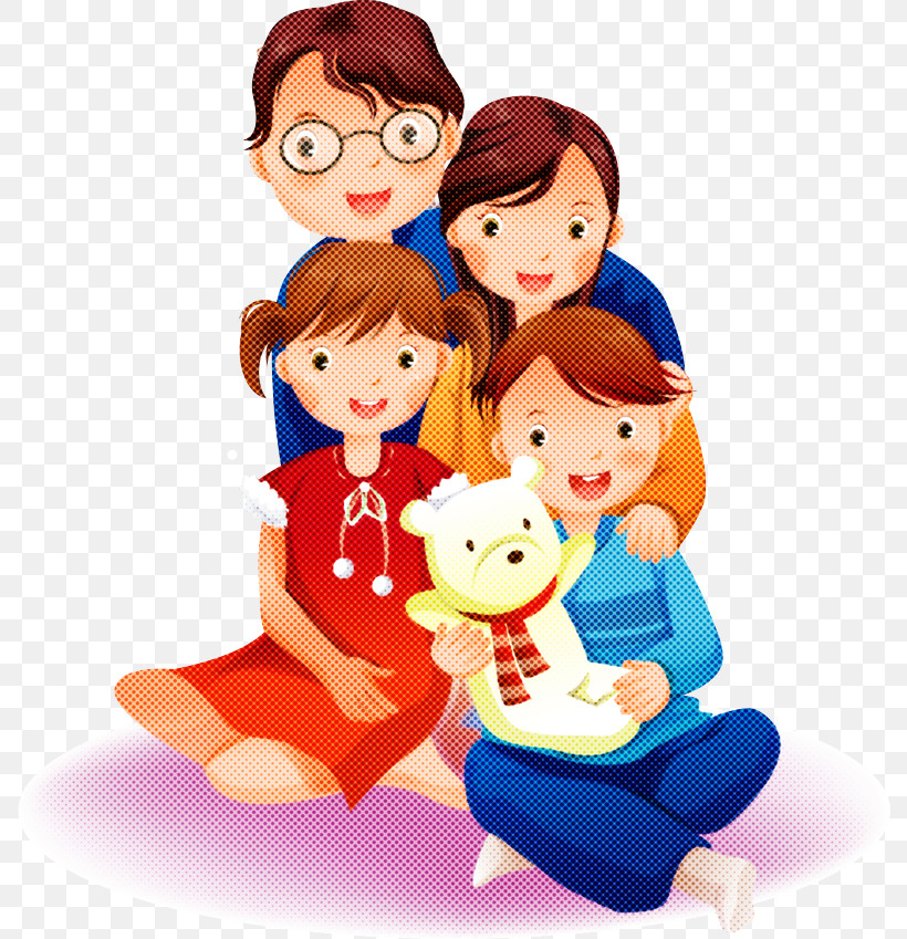 Cartoon Fun Sharing Happy Child, PNG, 791x849px, Cartoon, Animation, Child, Fun, Happy Download Free