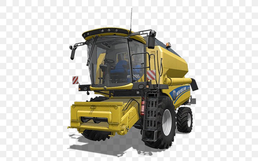 Farming Simulator 17 Farming Simulator 18 Combine Harvester New Holland Agriculture Heavy Machinery, PNG, 512x512px, Farming Simulator 17, Agricultural Machinery, Agriculture, Combine Harvester, Construction Equipment Download Free