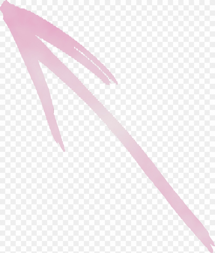 Pink Line, PNG, 2546x3000px, Hand Drawn Arrow, Line, Paint, Pink, Watercolor Download Free