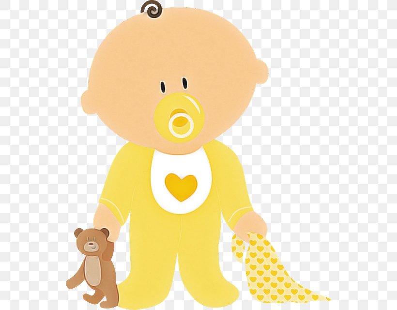 Teddy Bear, PNG, 548x640px, Yellow, Animal Figure, Baby Toys, Bear, Cartoon Download Free