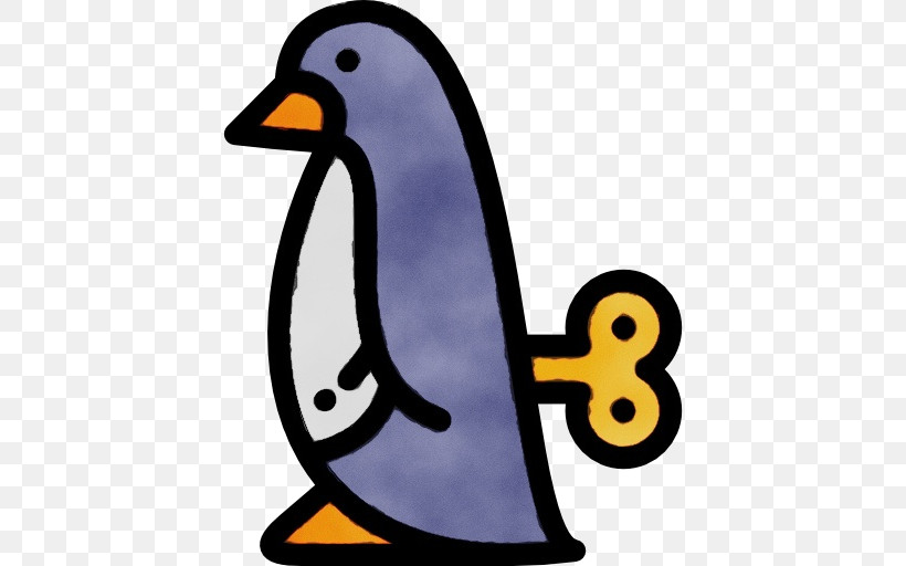 Penguins Icon Vector Sketch, PNG, 512x512px, Watercolor, Paint, Penguins, Vector, Wet Ink Download Free
