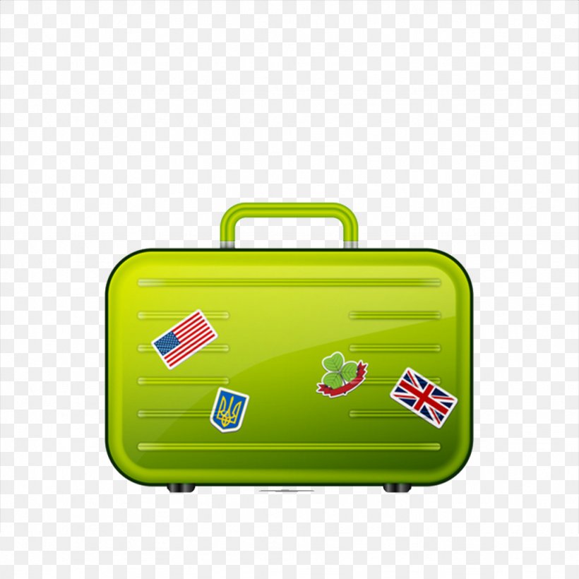 Suitcase, PNG, 1024x1024px, Suitcase, Bag, Brand, Grass, Green Download Free