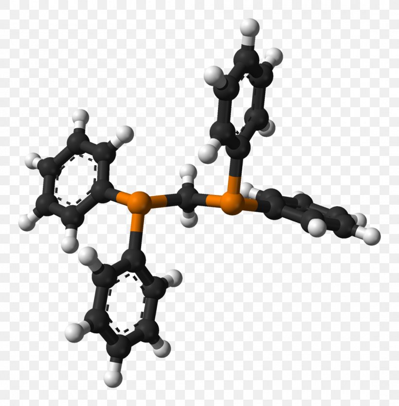 Bis(diphenylphosphino)methane Ligand Coordination Complex Molecule 1,2-Bis(diphenylphosphino)ethane, PNG, 1100x1118px, Bisdiphenylphosphinomethane, Atom, Ballandstick Model, Body Jewelry, Chelation Download Free