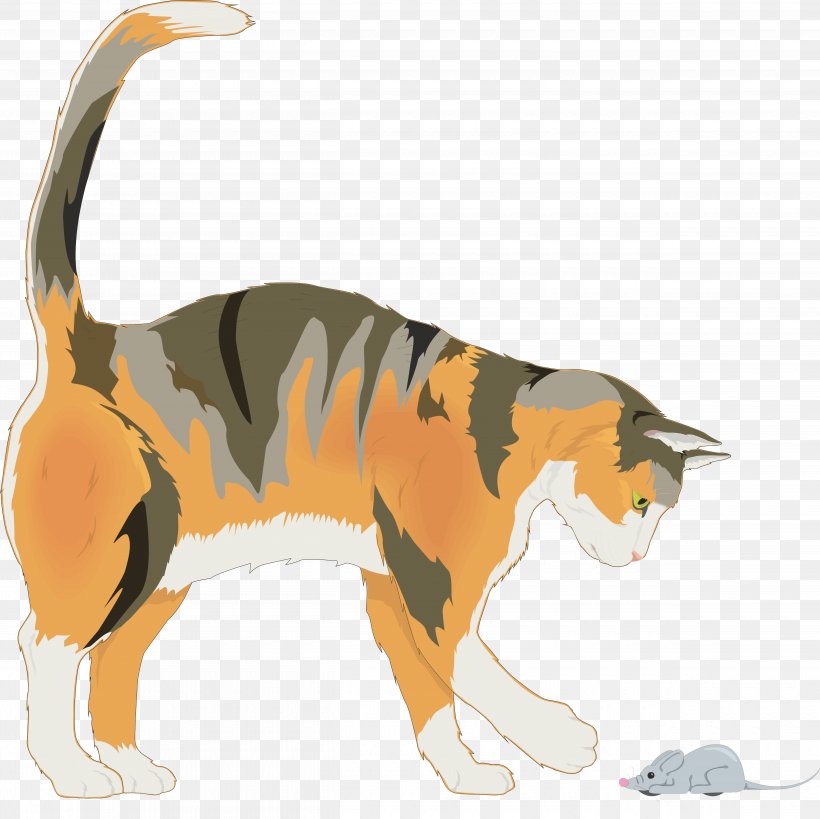 Cat Computer Mouse Clip Art, PNG, 5000x4996px, Cat, Animal Figure, Art, Big Cats, Carnivoran Download Free