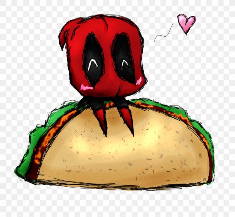 Taco Deadpool Burrito Mexican Cuisine Quesadilla, PNG, 929x860px, Taco, Burrito, Cartoon, Chimichanga, Deadpool Download Free